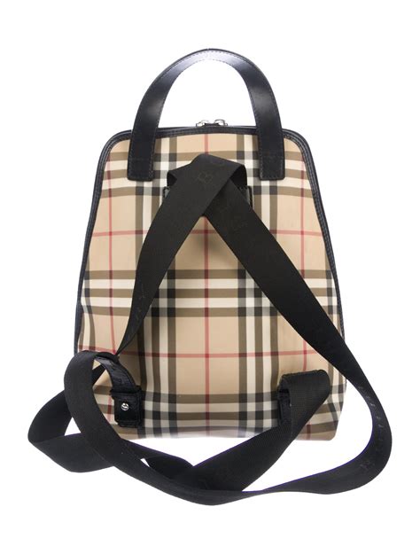 burberry nova vintage check tote|Burberry nova check backpack.